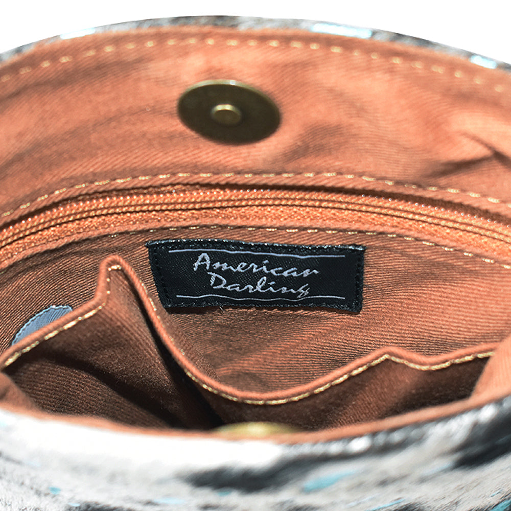 American Darling Crossbody Hair-On Genuine Leather