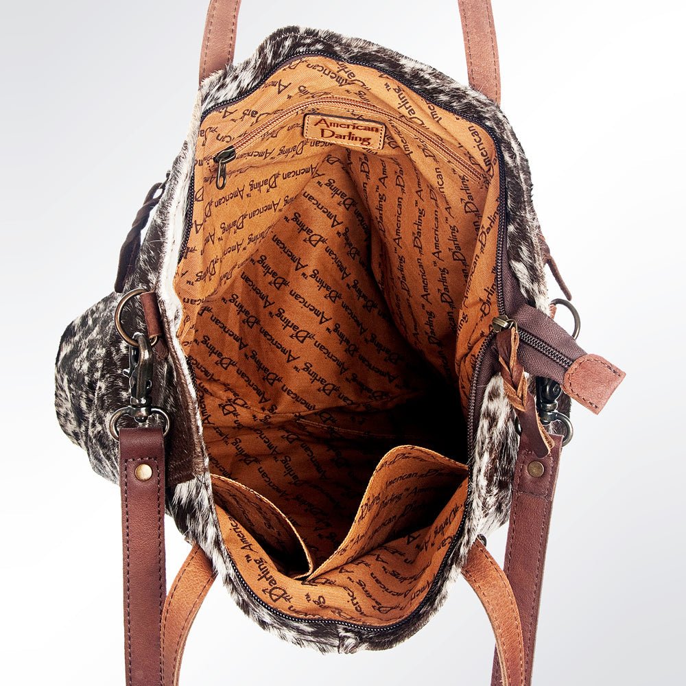 American Darling Tote Hair-On Genuine Leather