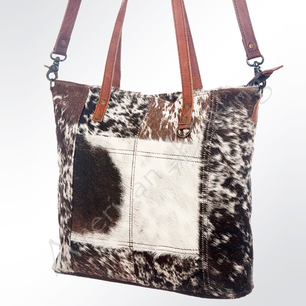 American Darling Tote Hair-On Genuine Leather