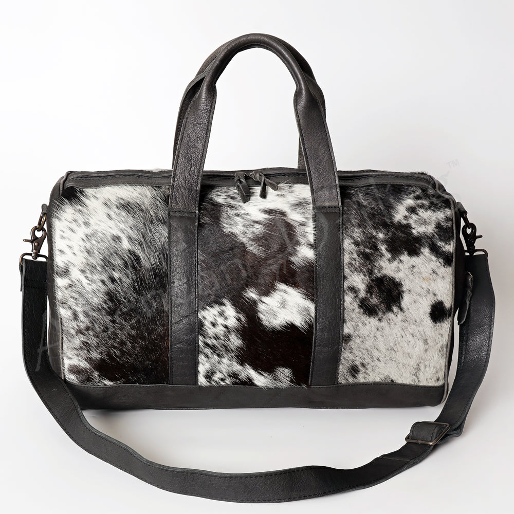 American Darling Women's Duffel Bag Western Hair On Genuine Leather Handbag and Ladies Purse
