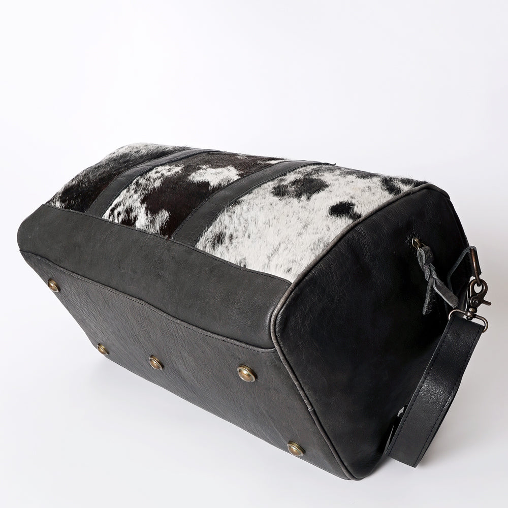 American Darling Women's Duffel Bag Western Hair On Genuine Leather Handbag and Ladies Purse
