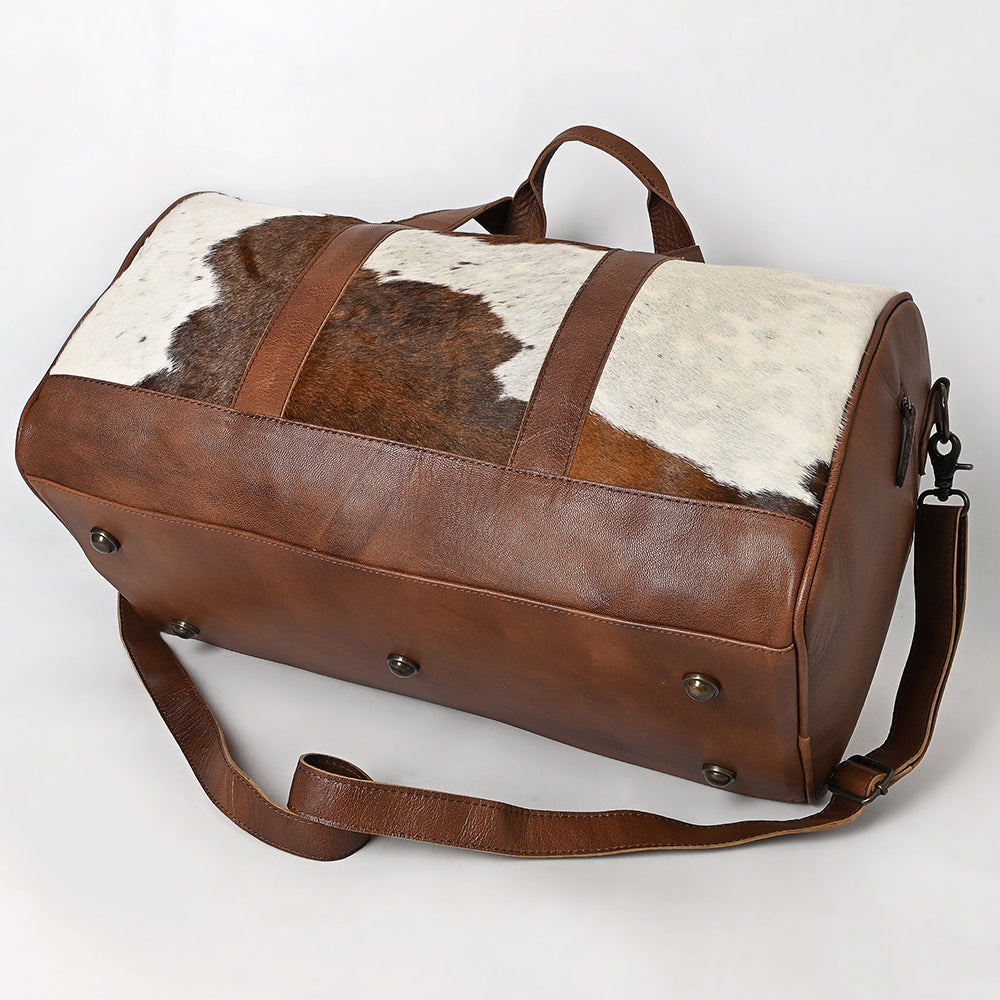 American Darling Women's Duffel Bag Western Hair On Genuine Leather Handbag and Ladies Purse