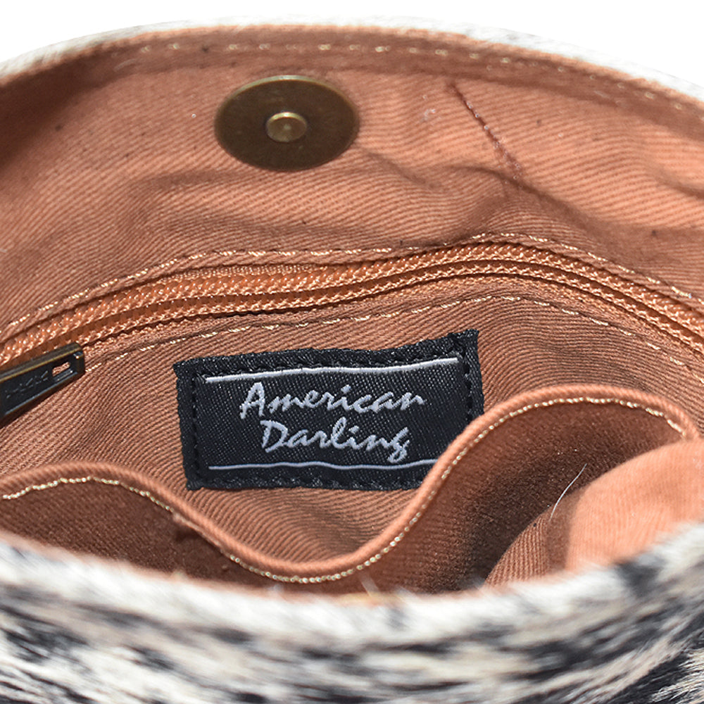 American Darling Crossbody Hair-On Genuine Leather