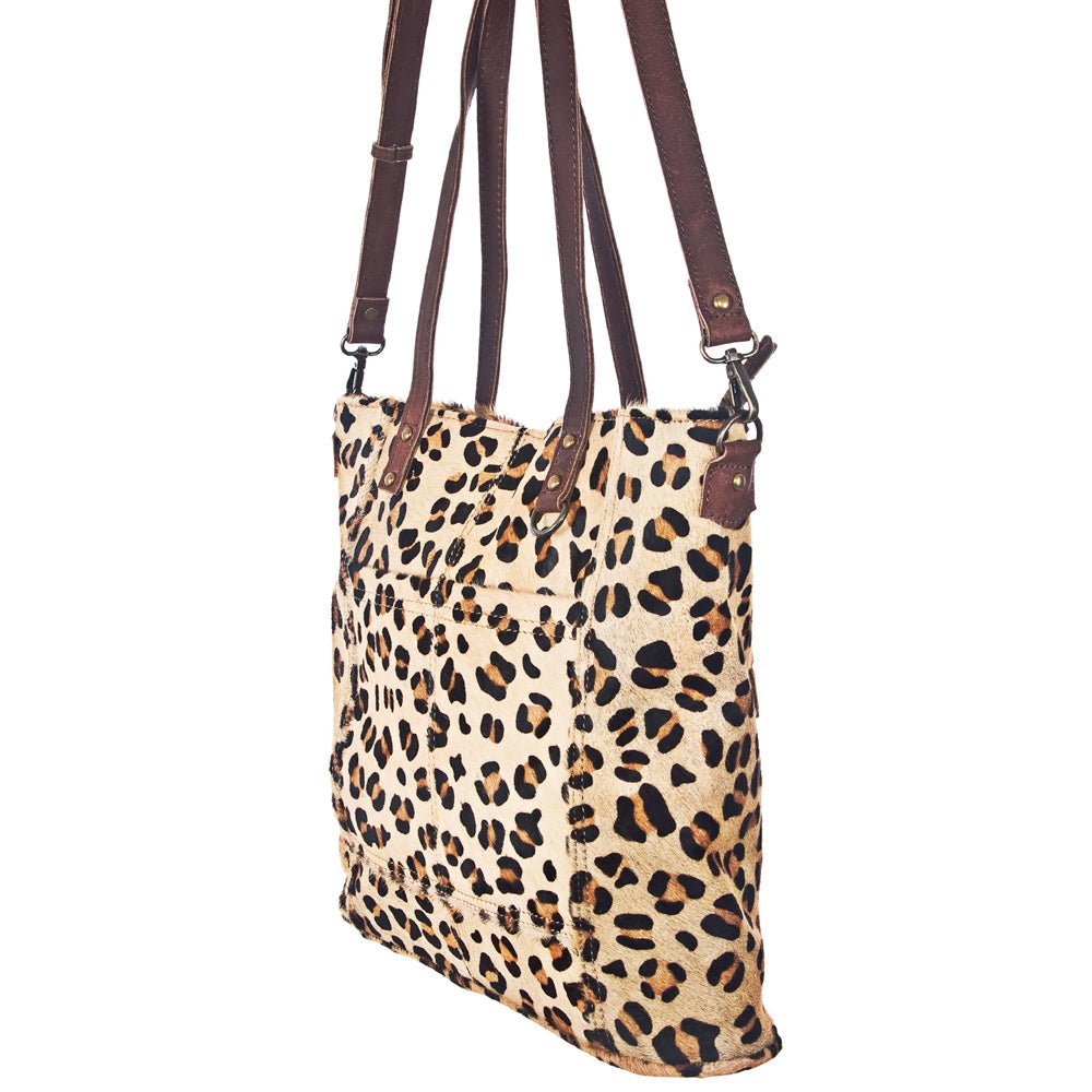 American Darling Tote Hair-On Genuine Leather