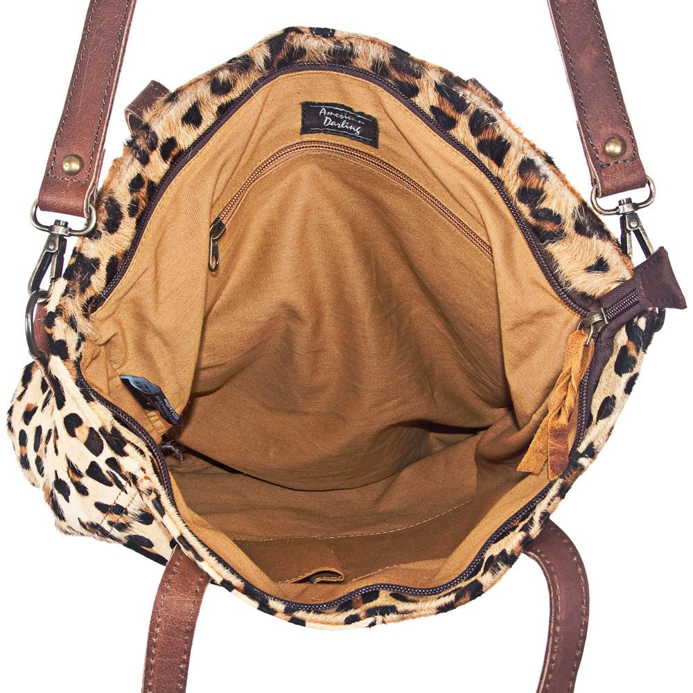 American Darling Tote Hair-On Genuine Leather