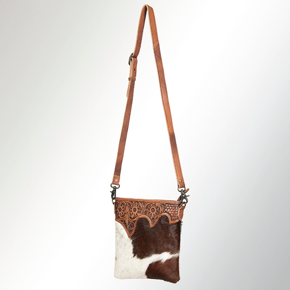 American Darling Crossbody Hair On Genuine Leather Women Bag Western Handbag Purse