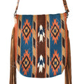 American Darling Saddle Blanket Leather Crossbody Bag