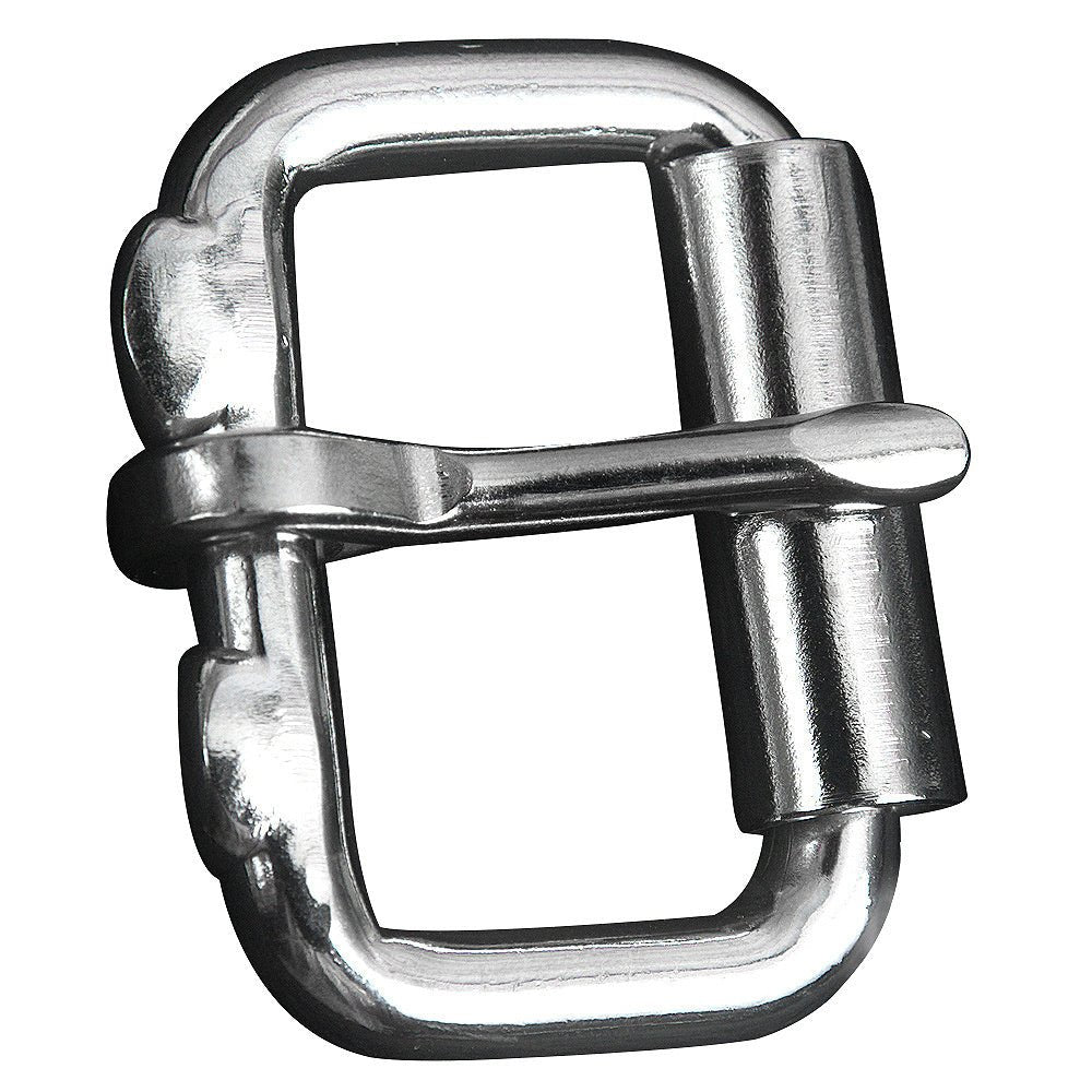 2 In Hilason One Tong Polished Stainless Steel Roller Buckle – Hilason