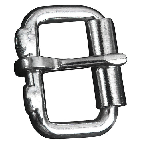 2 In Hilason One Tong Polished Stainless Steel Roller Buckle – Hilason