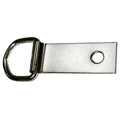 Hilason Nickel-Plated Saddle Dee Clip — 1-5/8"
