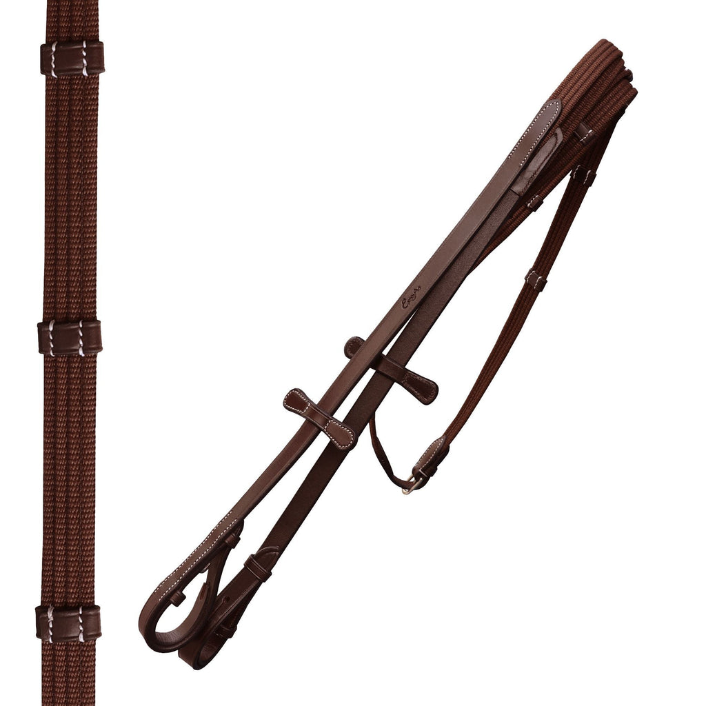 ExionPro Broad Wave Shape Designer Fancy Dressage Bridle & Web Reins by Bridles & Reins - alternate view 8