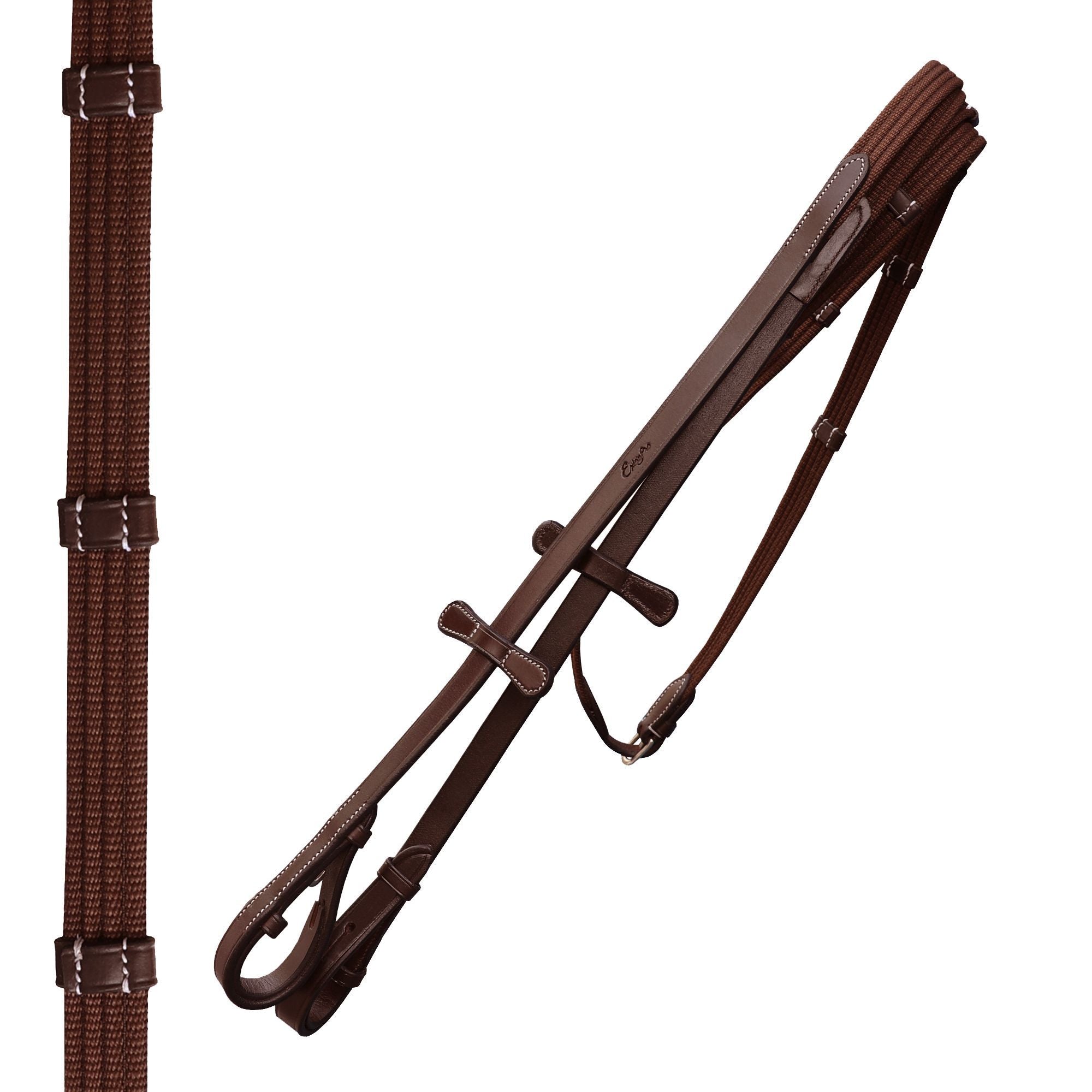 ExionPro Broad Wave Shape Designer Fancy Dressage Bridle & Web Reins by Bridles & Reins - alternate view 8