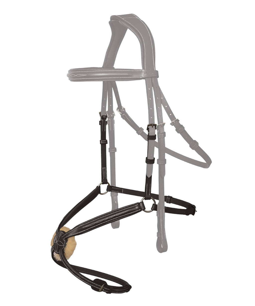 Replacement Noseband of ExionPro 'Vela' Figure 8 Jumping Bridle by Bridles & Reins - alternate view 5