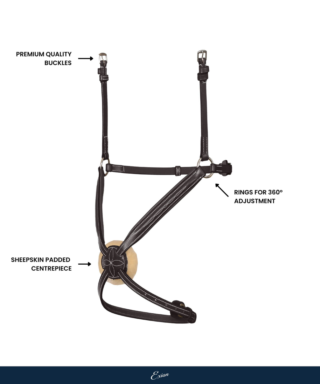 Replacement Noseband of ExionPro 'Vela' Figure 8 Jumping Bridle by Bridles & Reins - alternate view 4