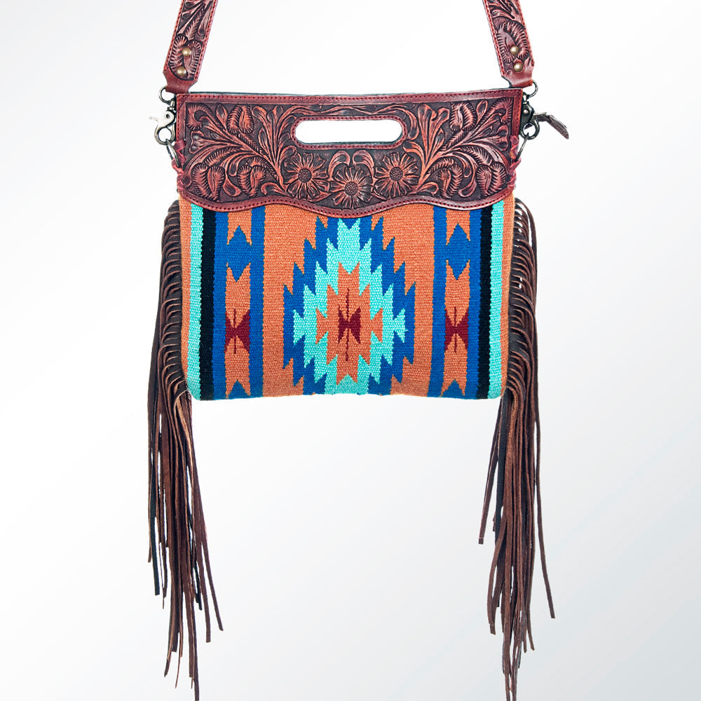 American Darling Cross Body Saddle Blanket Genuine Leather Western Women Bag |Handbag Purse Crossbody for Cute