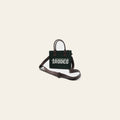 Laurel Downtown Rodeo Black Western Mini Tote Bag Genuine Leather Handle Bag | Houston Livestock Show & Rodeo