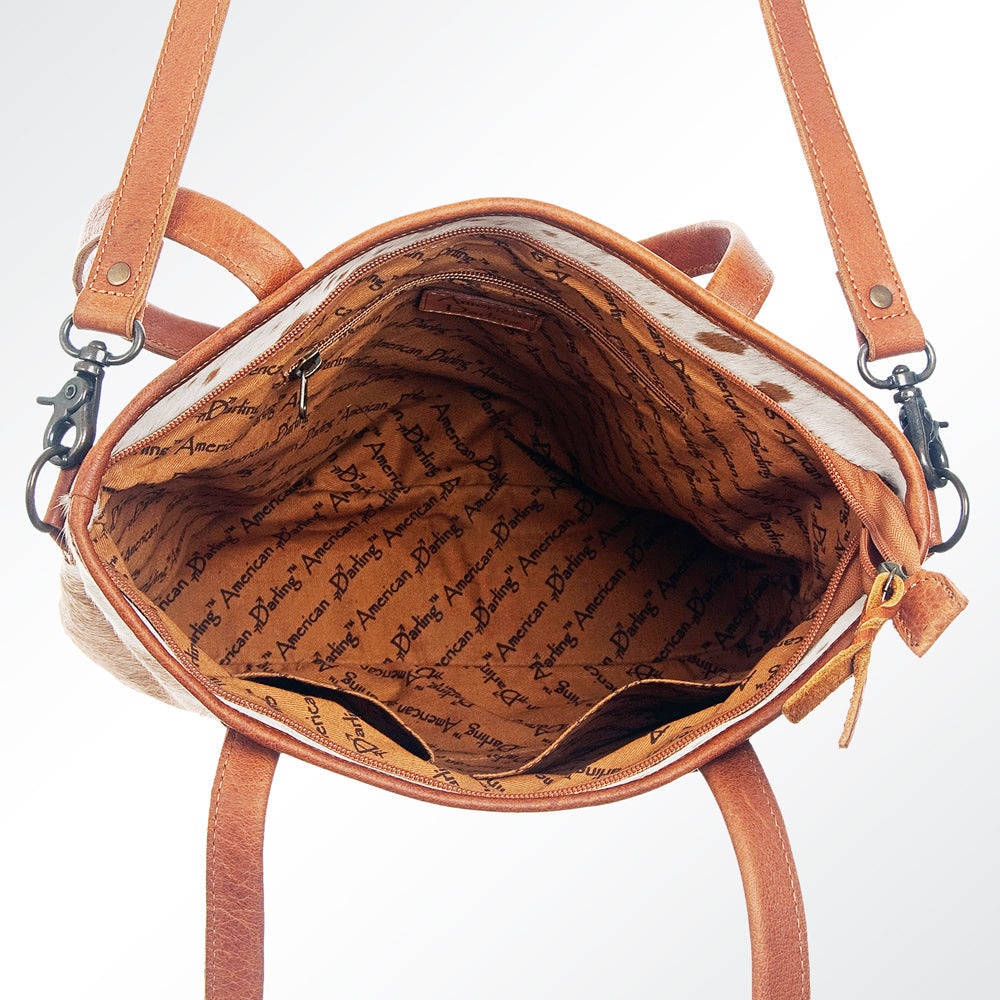American Darling Hair-On Genuine Leather Tote