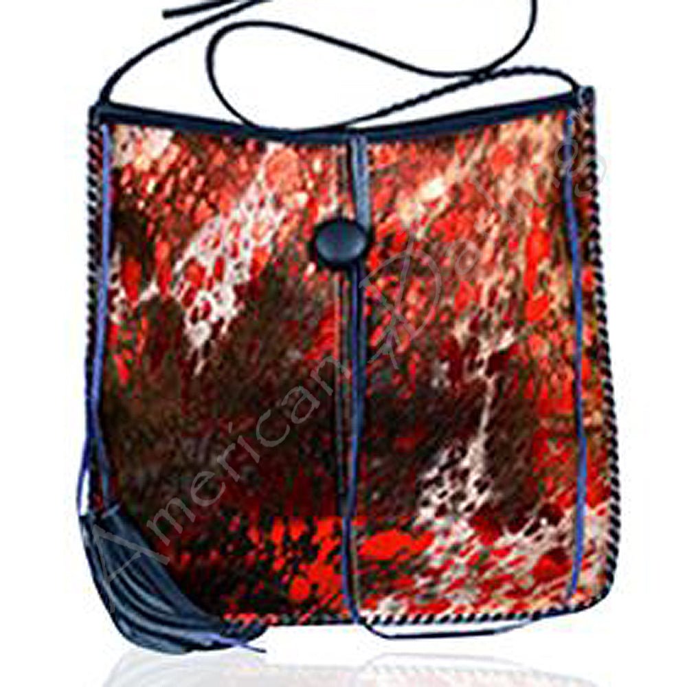 American Darling Messenger Hair-On Genuine Leather