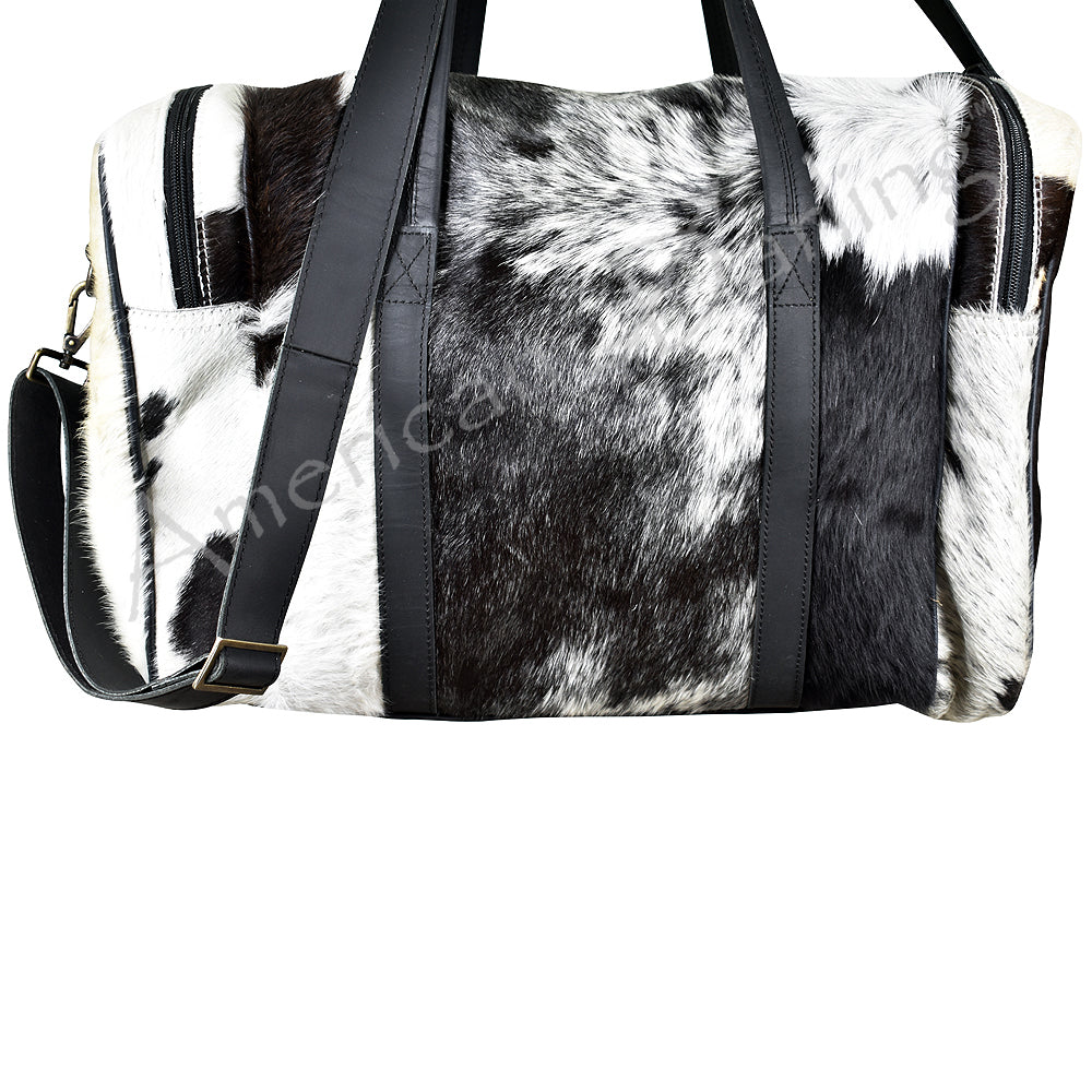 American Darling Duffel Hair-On Genuine Leather