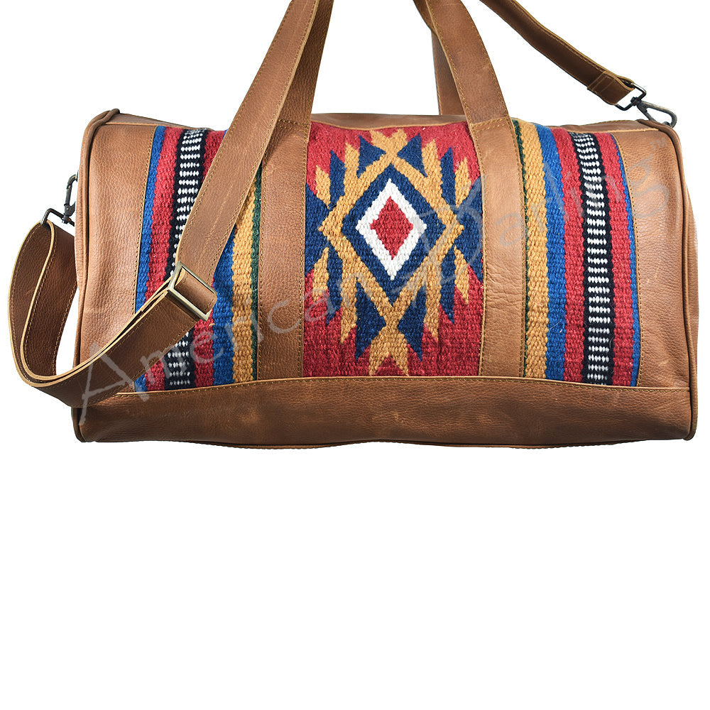 American Darling Duffel Hair-On Genuine Leather
