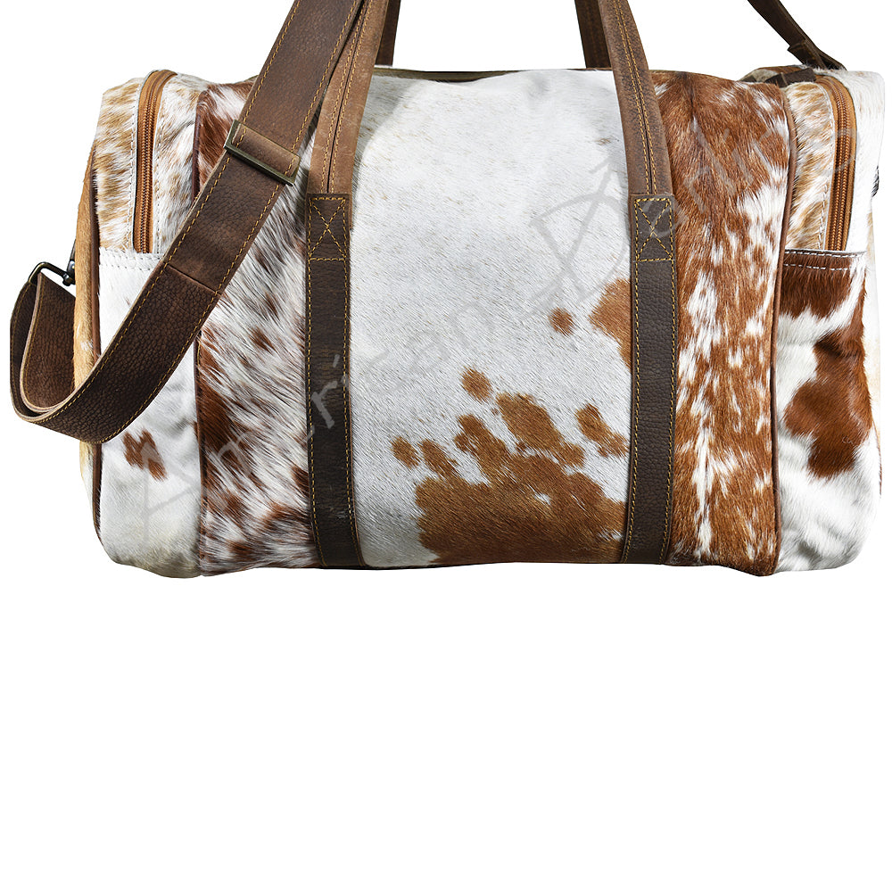 American Darling Duffel Hair-On Genuine Leather