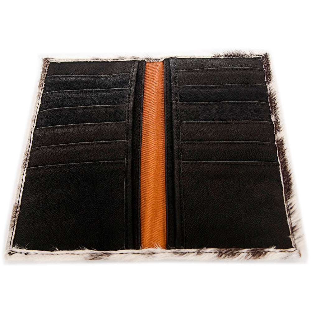 American Darling Hair-On Leather Western Wallet – Leopard & Cowhide Options