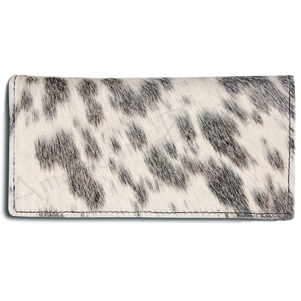 American Darling Hair-On Leather Western Wallet – Leopard & Cowhide Options