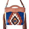 American Darling Saddle Blanket Genuine Leather Clutch