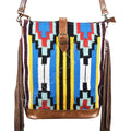 American Darling Saddle Blanket Leather Large Crossbody Bag