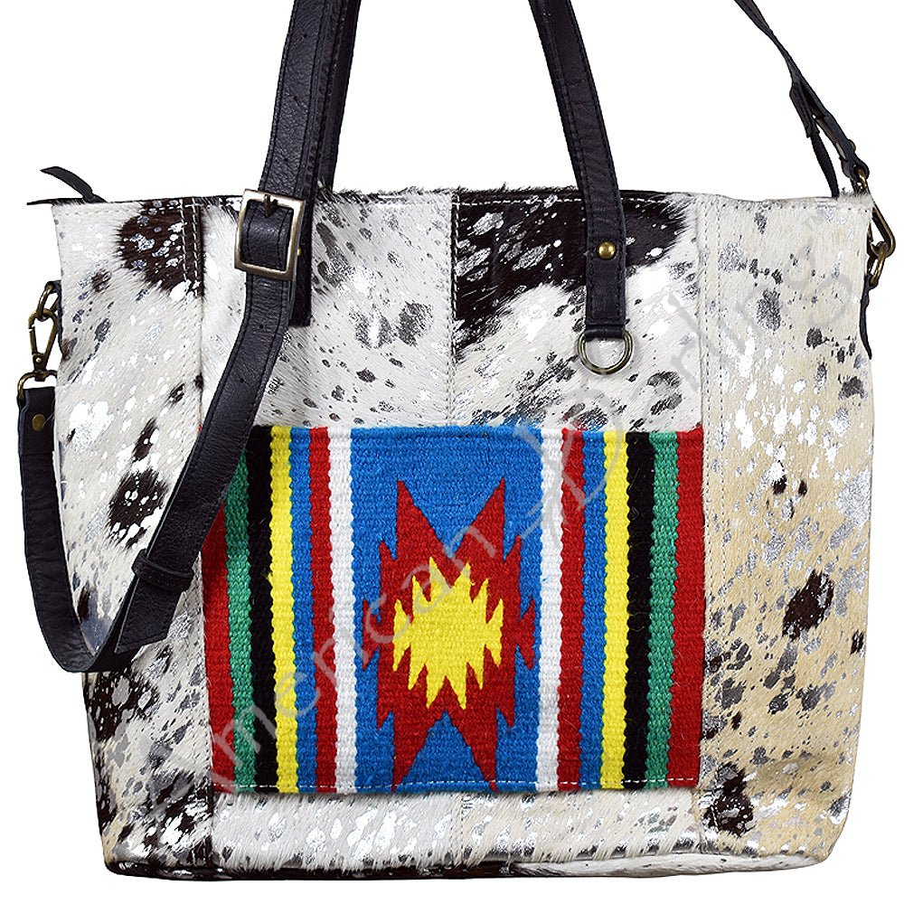 American Darling Tote Hair-On Genuine Leather