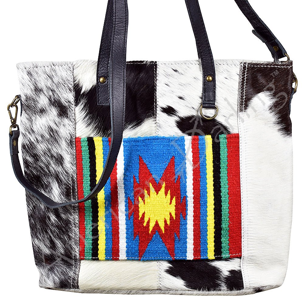 American Darling Tote Hair-On Genuine Leather