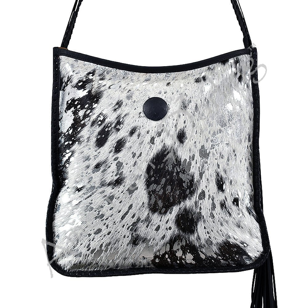 American Darling Messenger Hair-On Genuine Leather