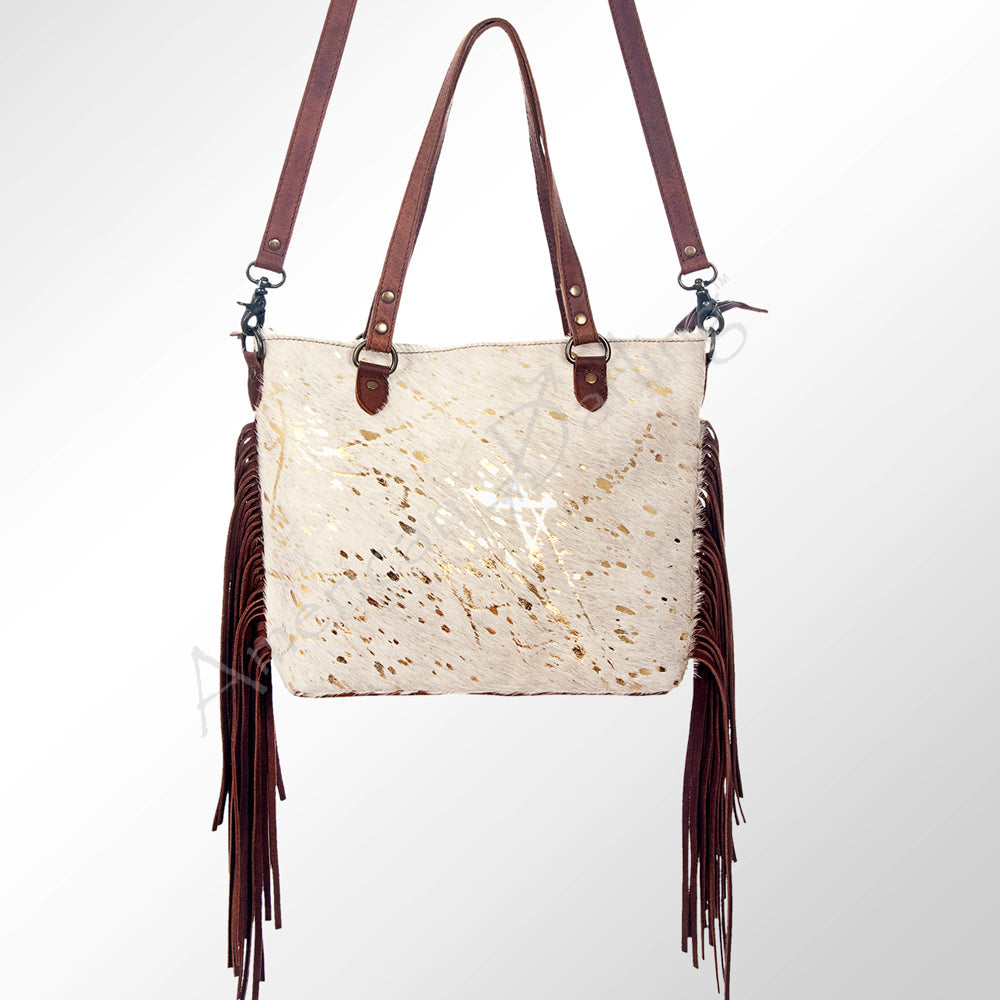 American Darling Tote Hair-On Genuine Leather