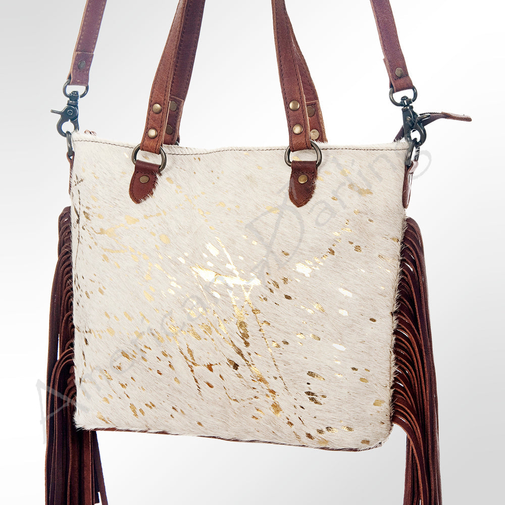 American Darling Tote Hair-On Genuine Leather