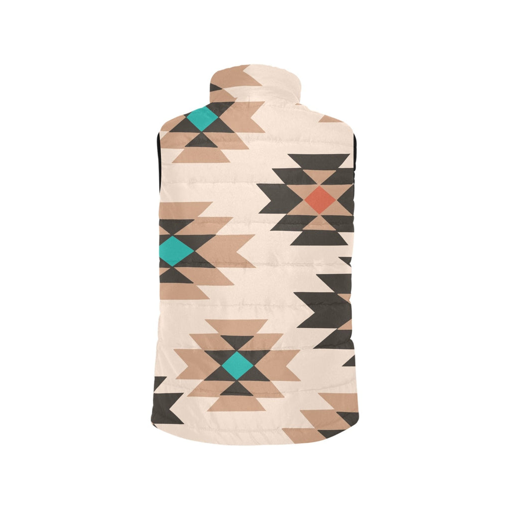 Baha Ranch Tan Aztec Puffy Vest by Baha Ranch Western Wear - product image 2