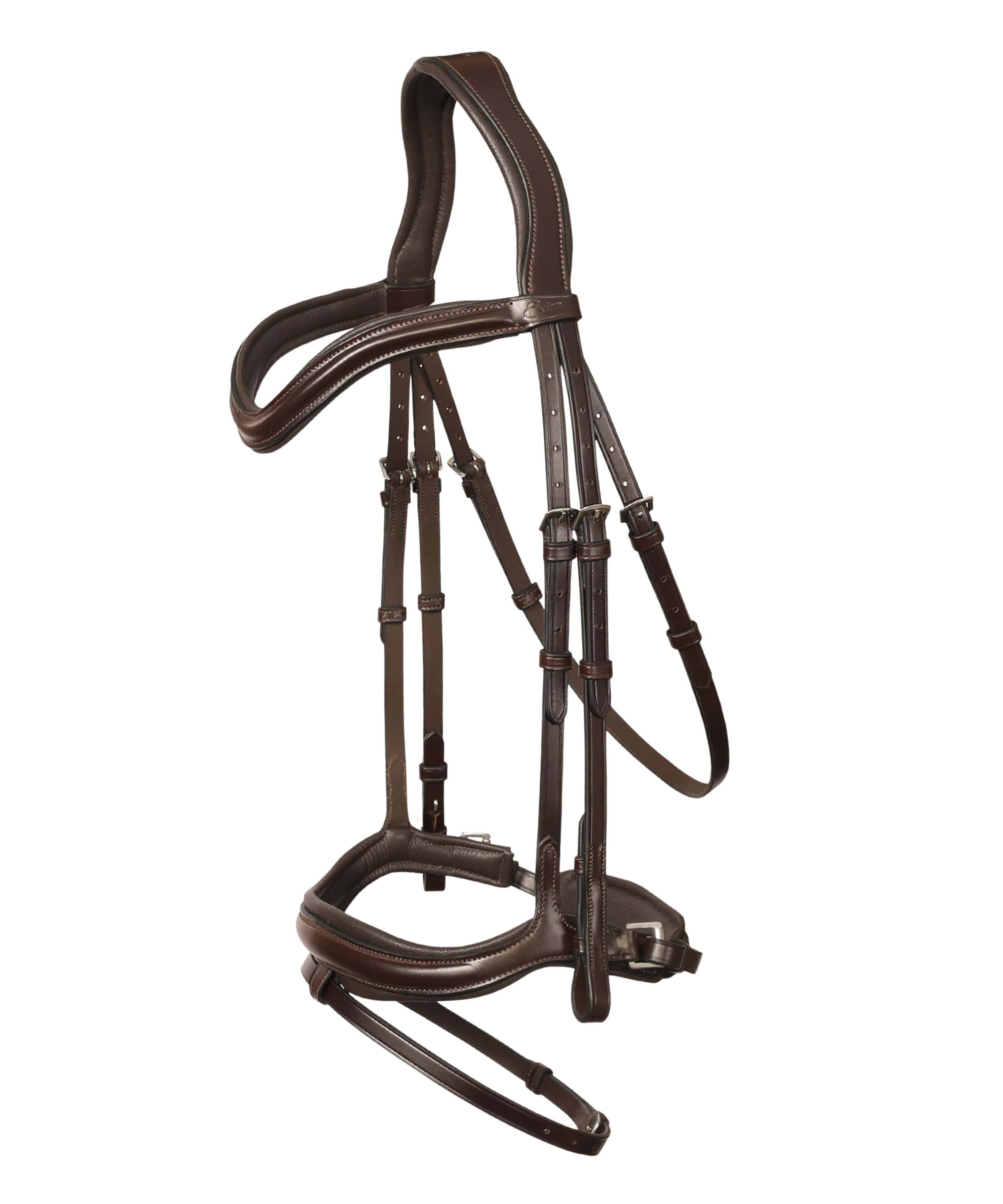 ExionPro 'Ursa' Anatomic Dressage Bridle with Reins by Bridles & Reins - alternate view 2