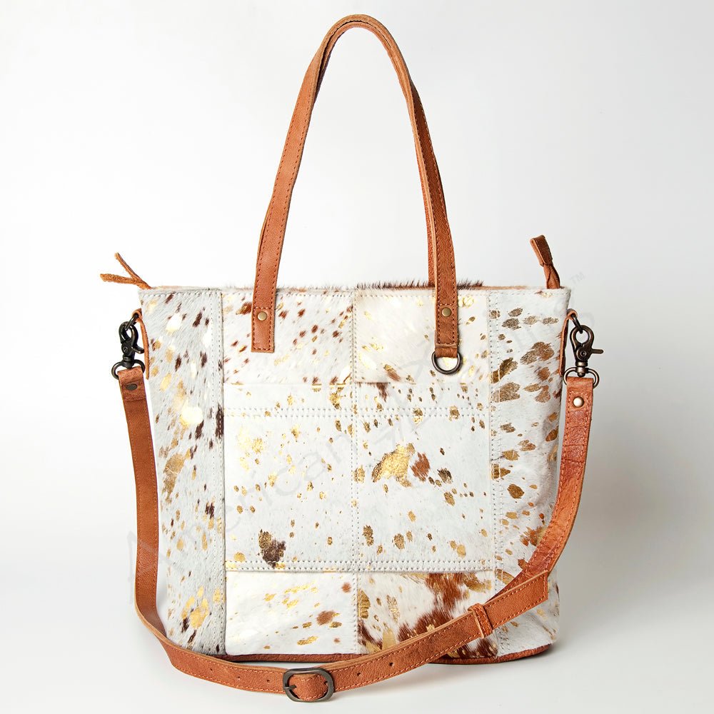 American Darling Tote Hair-On Genuine Leather