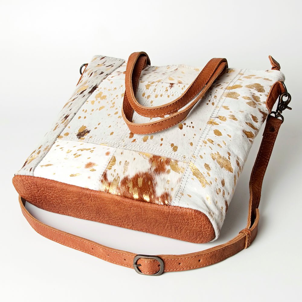 American Darling Tote Hair-On Genuine Leather