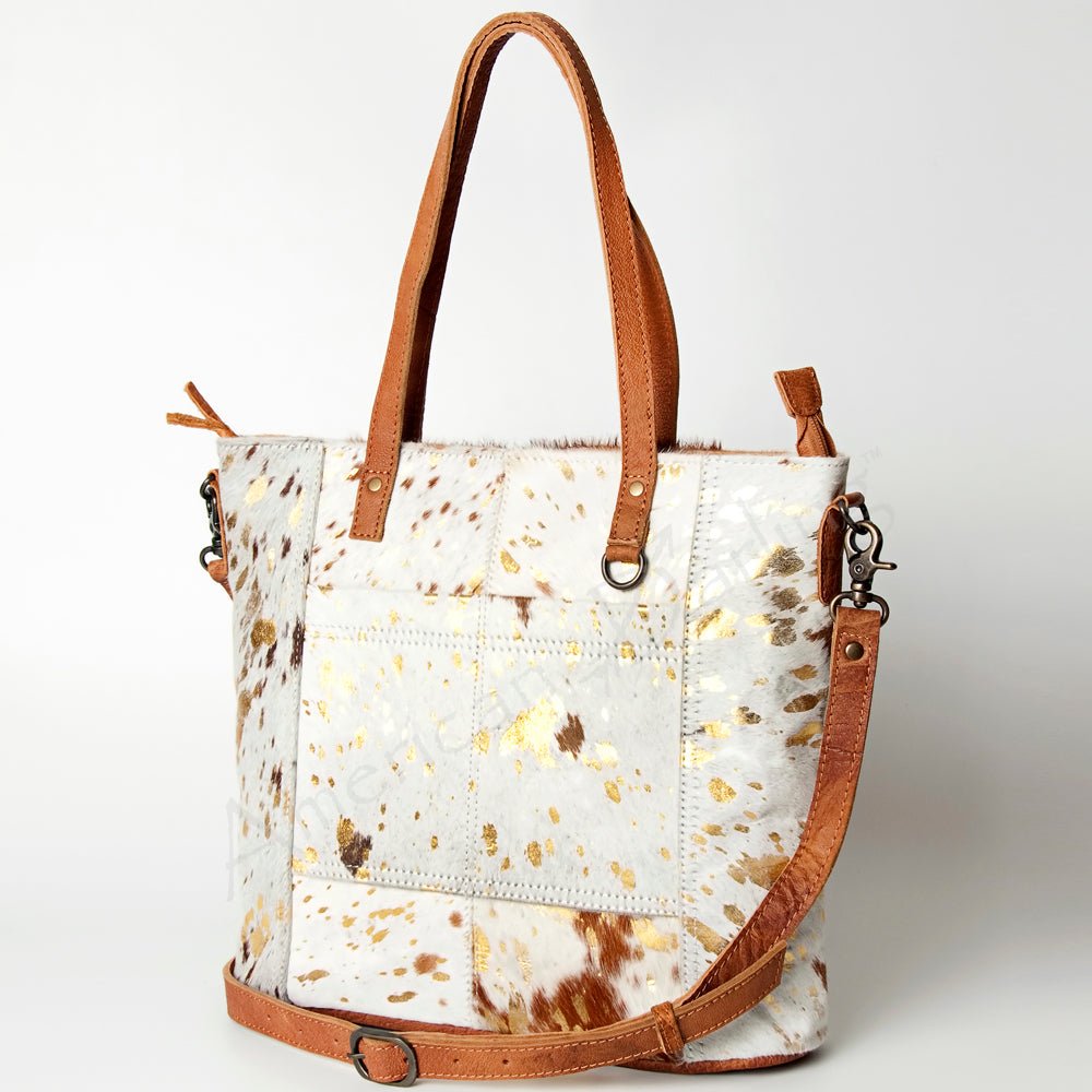 American Darling Tote Hair-On Genuine Leather