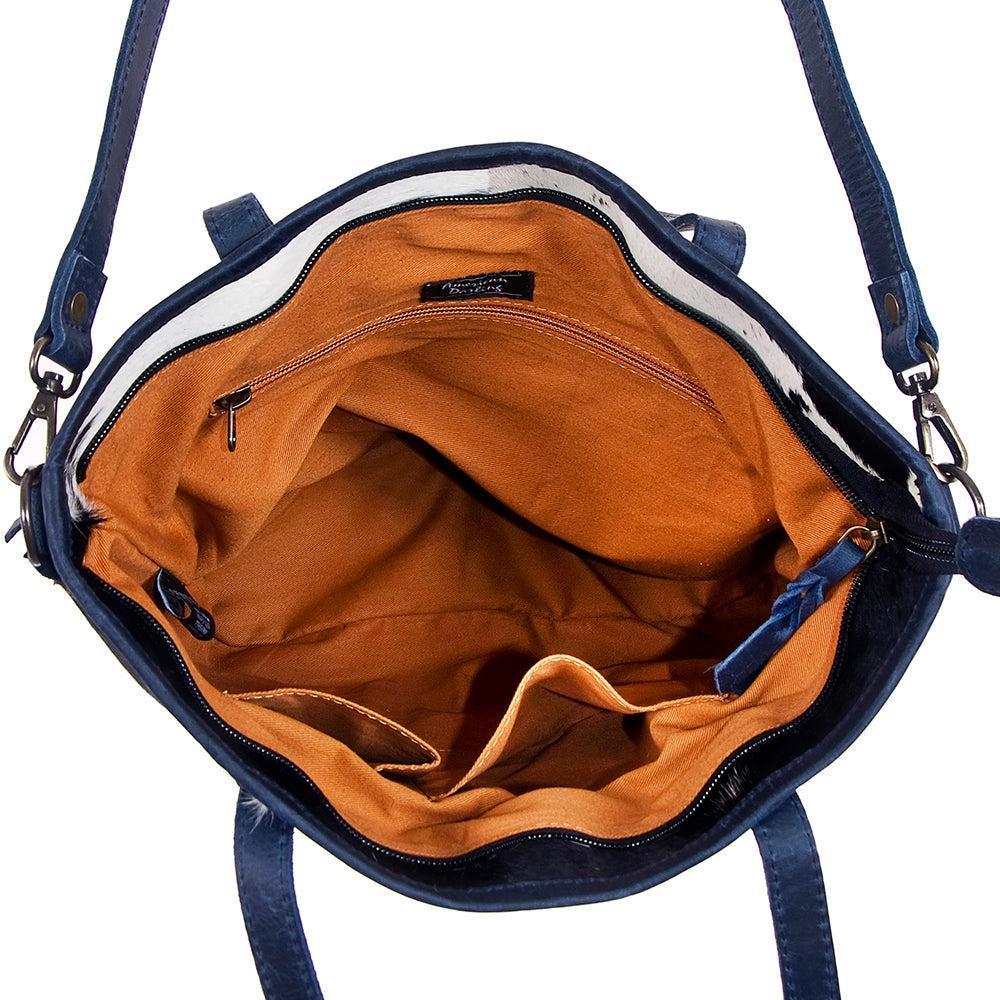 American Darling Hair-On Genuine Leather Tote
