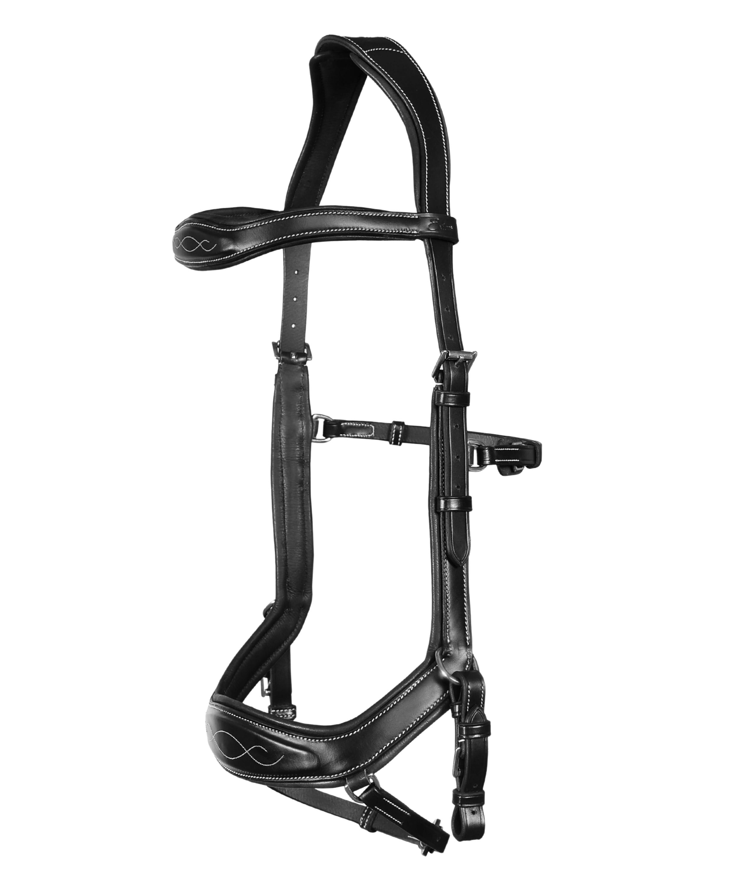 ExionPro 'Auriga' Anti-Pressure Bridle with Reins by Bridles & Reins - alternate view 2