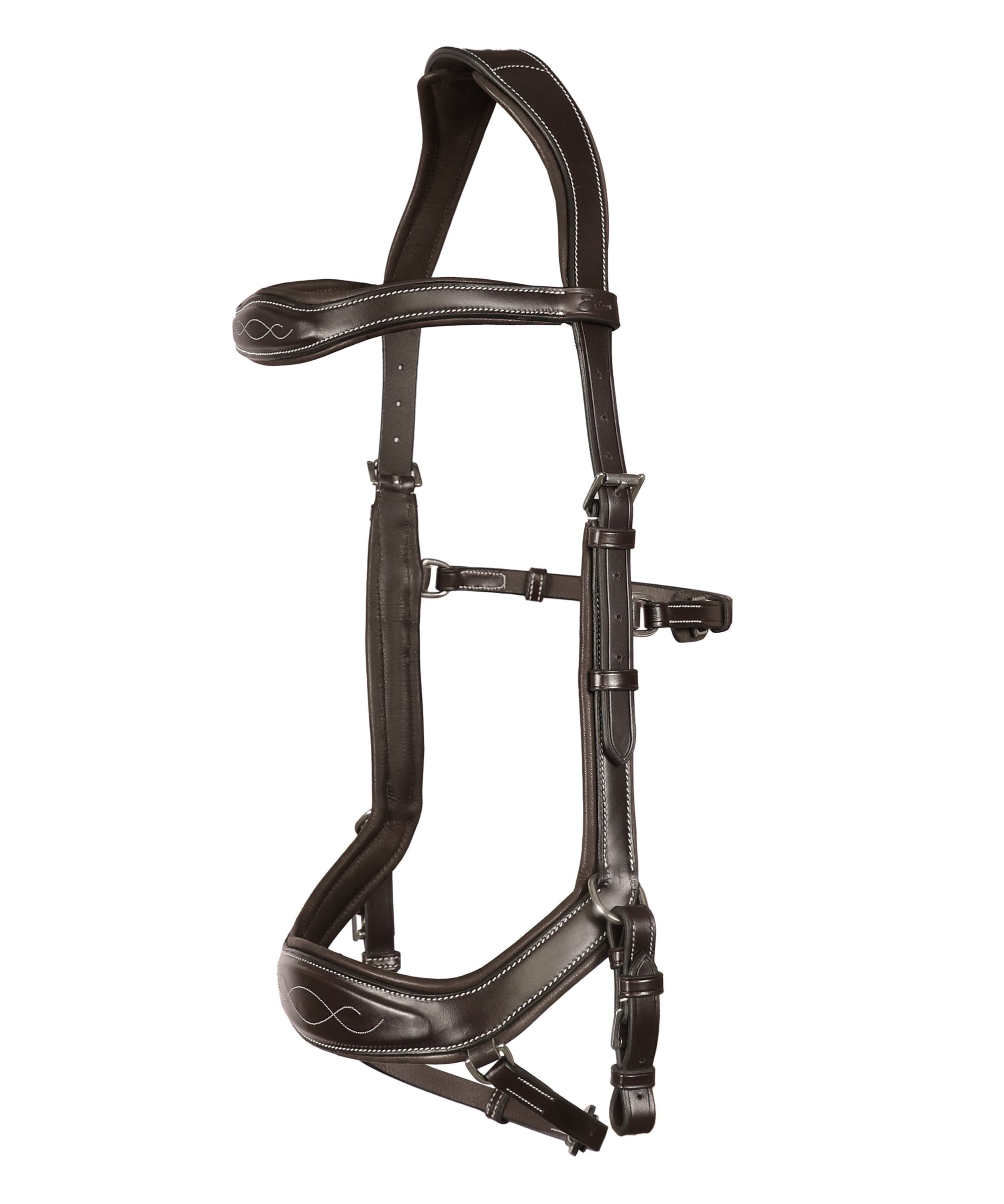 ExionPro 'Auriga' Anti-Pressure Bridle with Reins by Bridles & Reins