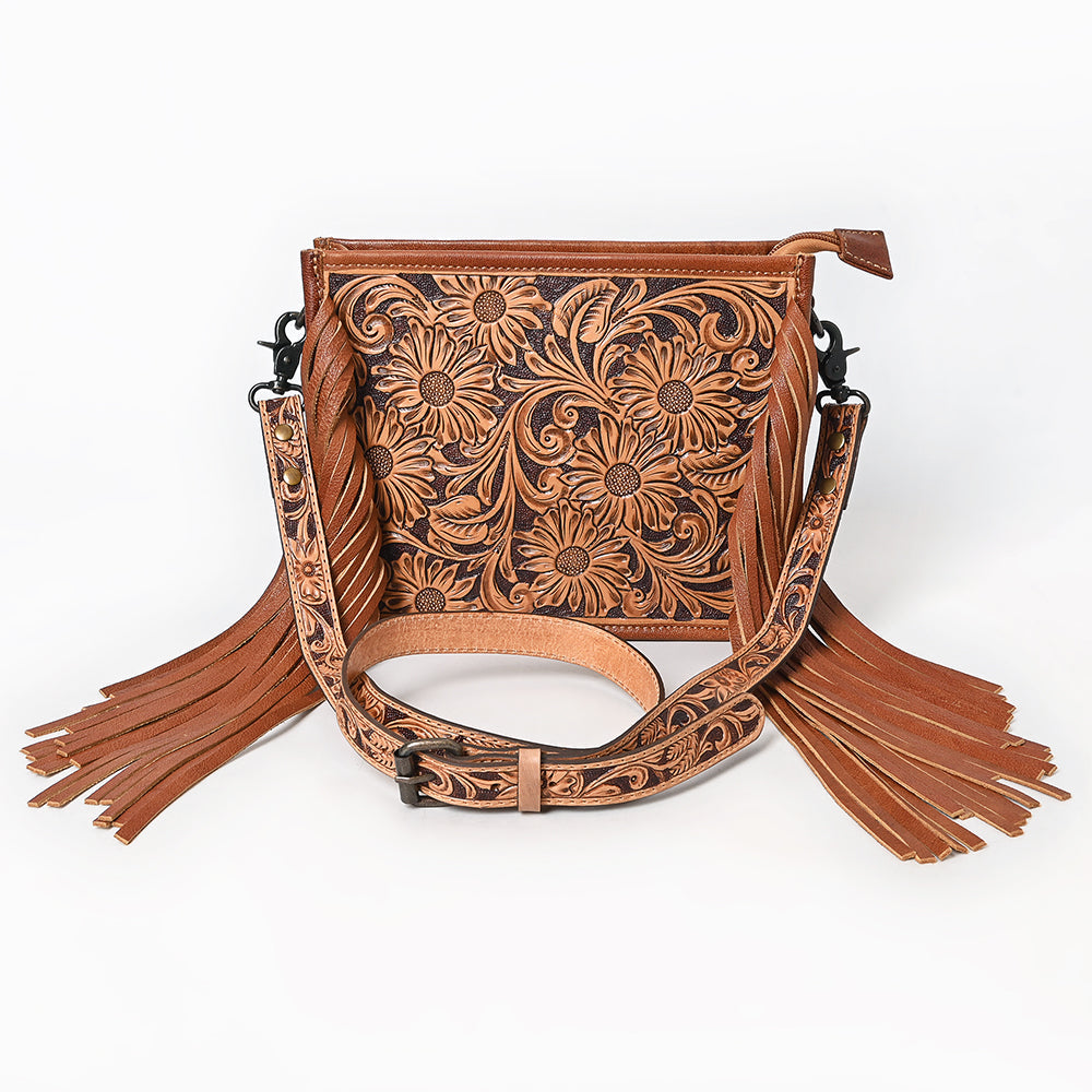 American Darling Hand Tooled Genuine Leather