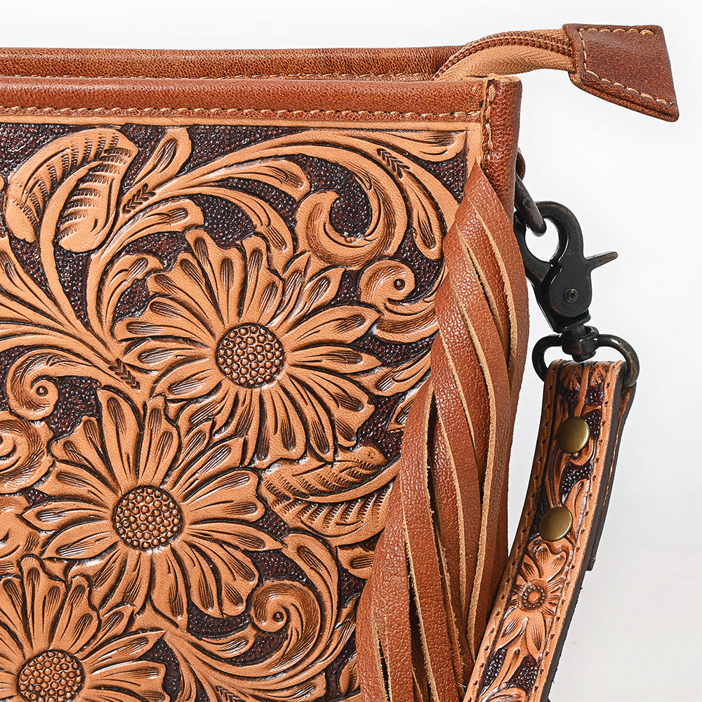 American Darling Hand Tooled Genuine Leather