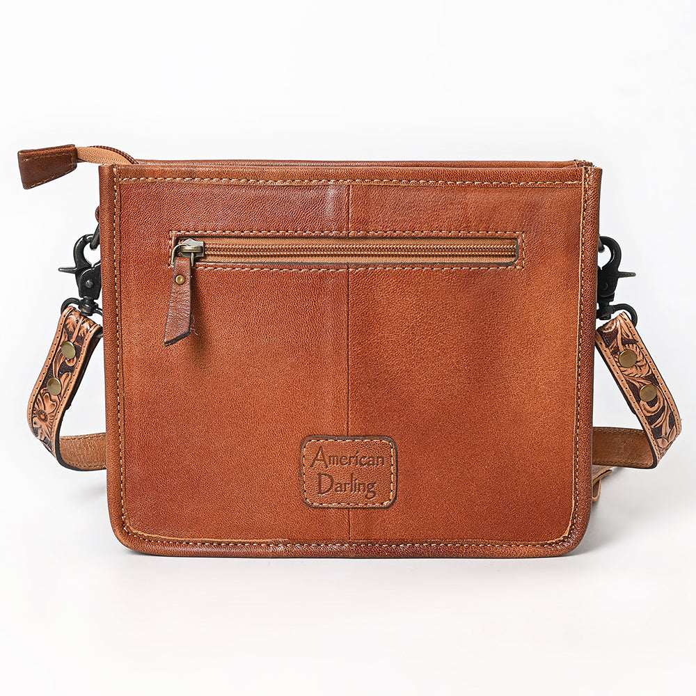 American Darling Hand Tooled Genuine Leather