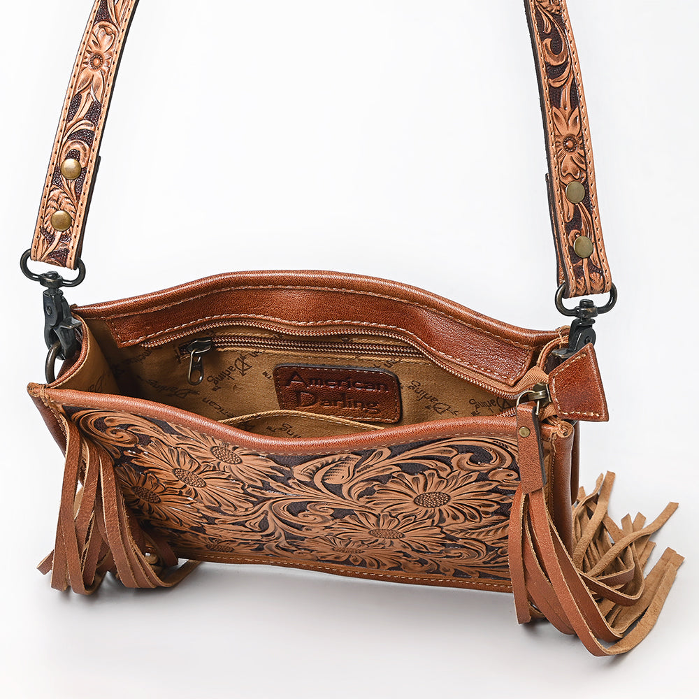 American Darling Hand Tooled Genuine Leather