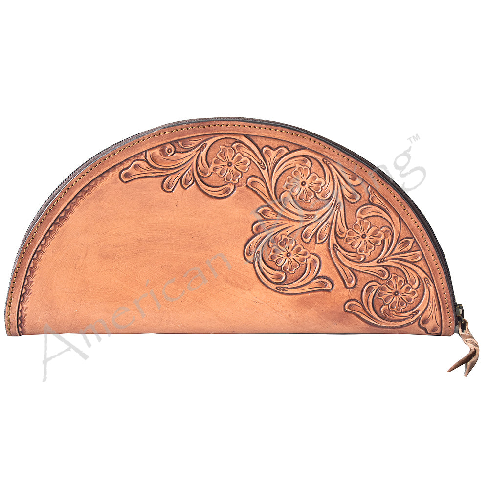 American Darling Taco Hand Tooled Genuine Leather
