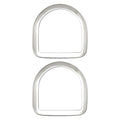 2-1/2 In X Stainless Steel H. Beveled Saddle Rigging Dee – Hilason
