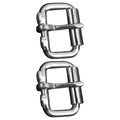 Hilason Assorted Silver Metal Roller Buckles