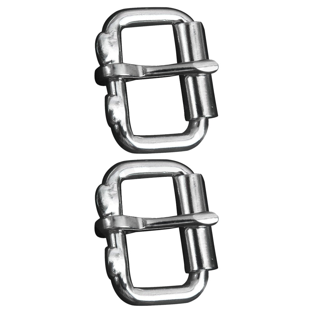 Hilason Assorted Silver Metal Roller Buckles